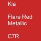 Preview: Kia, Flare Red Metallic, C7R.